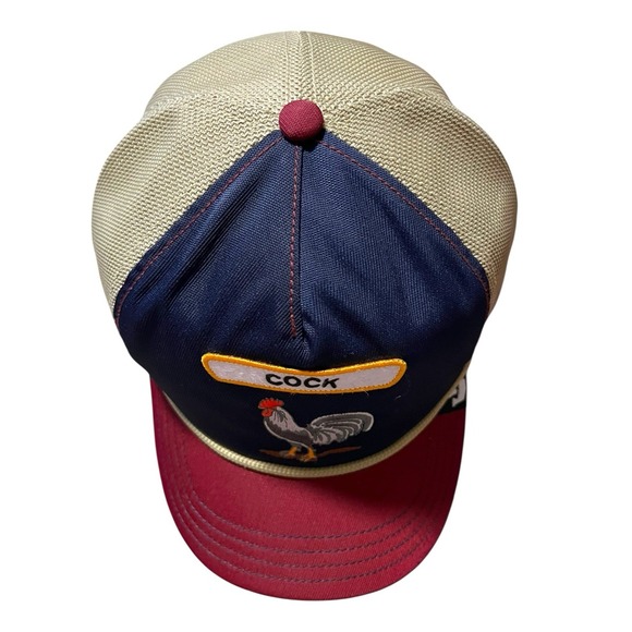 NEW Goorin Bros. C CK Trucker Hat SnapBack OSFA Maroon, Blue, Gray LIMITED - Picture 4 of 12